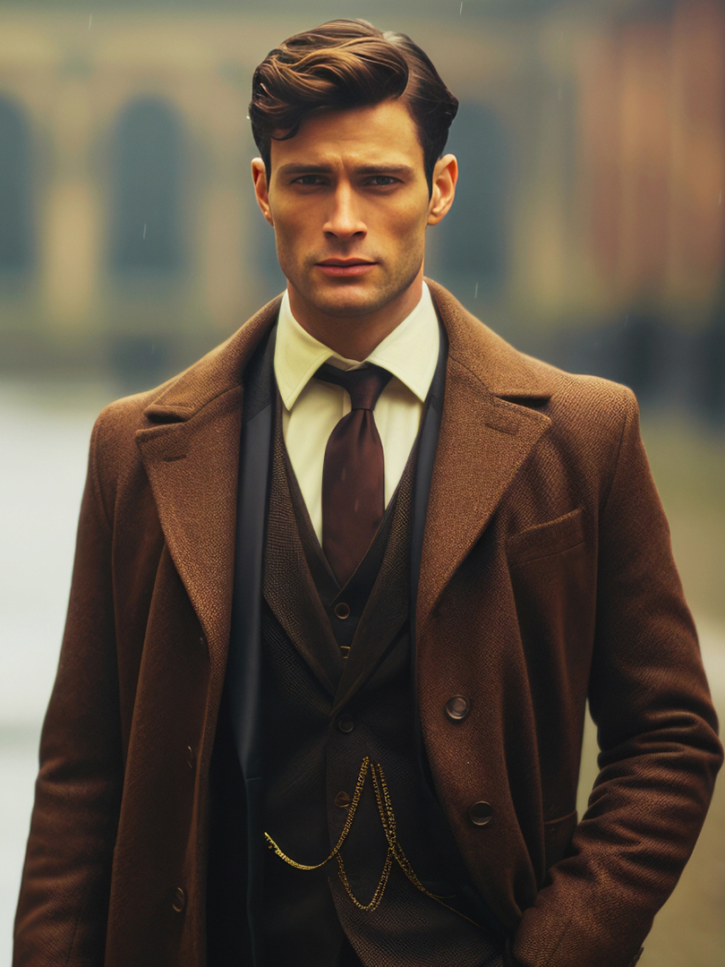 Cognac Archway Coat-img